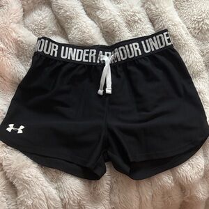 Under Armour Women's Black Athletic Shorts